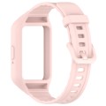 For Samsung Galaxy Fit 3 Integrated TPU Watch Band(Pink)