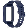 For Samsung Galaxy Fit 3 Integrated TPU Watch Band(Dark Blue)
