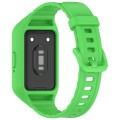 For Samsung Galaxy Fit 3 Integrated TPU Watch Band(Green)