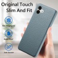 For Samsung Galaxy A04 Litchi Oil Edge Leather Back Phone Case(Blue)