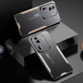 For OPPO Reno11 Pro Global Blade Series TPU Hybrid Metal Phone Case(Gold)