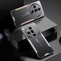 For OPPO Find X7 Blade Series TPU Hybrid Metal Phone Case(Silver)