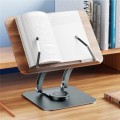 RS03 For 10-17 inch Device Adjustable Desktop Book Reading Laptop Holder Stand