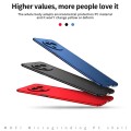 For OPPO Find X6 MOFI Micro-Frosted PC Ultra-thin Hard Phone Case(Blue)
