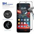 For OPPO A2x 5G 5pcs ENKAY Full Glue High Aluminum-silicon Tempered Glass Film