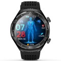 FD02 1.46 inch Color Screen Smart Watch, Support CES Sleep Aid / ECG Detection(Black)