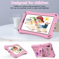 For Samsung Galaxy Tab A9 8.7 2023 X115 Hi Baby EVA Full Body Tablet Case with Strap(Pink)
