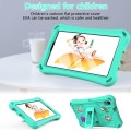 For Samsung Galaxy Tab A 8.0 2019 T290 Hi Baby EVA Full Body Tablet Case with Strap(Mint Green)
