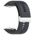 For Xiaomi Watch H1 Blood Pressure Watch Silicone Watch Band(Dark Grey)