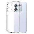 For Xiaomi Redmi Note 13 Pro 5G NORTHJO Transparent TPU Phone Case with Tempered Glass Film(Transpar