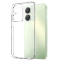 For Xiaomi Redmi 13C 4G NORTHJO Transparent TPU Phone Case with Tempered Glass Film(Transparent)