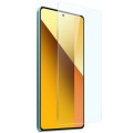 For Xiaomi Redmi Note 13 5G NORTHJO Transparent TPU Phone Case with Tempered Glass Film(Transparent)