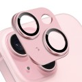 For iPhone 15 / 15 Plus NORTHJO Matte Camera Lens Protector Tempered Glass Rear Lens Film(Pink)