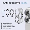 For iPhone 15 Pro / 15 Pro Max NORTHJO Matte Camera Lens Protector Tempered Glass Rear Lens Film(Sil