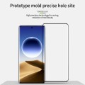 For OPPO Find X7 Ultra MOFI 9H 3D Hot Bending Tempered Glass Film(Black)