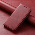 For Google Pixel 6 Pro Suteni J02 Oil Wax Wallet Leather Phone Case(Red)