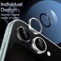 For Samsung Galaxy Z Flip6 ENKAY Hat-Prince 9H Rear Lens Aluminium Alloy Tempered Glass Film(Black)