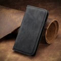 For  Realme 12 Pro Retro Skin Feel Magnetic Flip Leather Phone Case(Black)