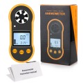 RZ818 Digital Anemometer Handheld Wind Speed And Temperature Measuring Instrument