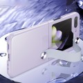 For Samsung Galaxy Z Flip6 5G UV Wristband Holder PC Phone Case(White)