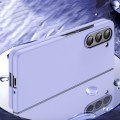 For Samsung Galaxy Z Fold6 5G Skin feeling Folding Shockproof Phone Case(Mint Green)