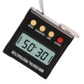 RZ2010 360 Degree Mini Digital Protractor Inclinometer Electronic Level Box Magnetic Base Measuring