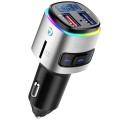 BC41 Multi-Functional MP3 Player, Bluetooth Receiver, USB Charger, Automobile Cigarette Lighter(Silv
