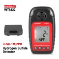 WINTACT WT8822 Hydrogen Sulfide Detector Independent H2S Gas Sensor Warning-up High Sensitive Poison