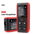 E80 Laser Rangefinder Laser Distance Meter Measuring Device Digital Handheld Tools Module Range 80m