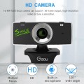 Gsou B18S HD Webcam Built-in Microphone Smart Web Camera USB Streaming Live Camera With Noise Cancel