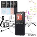Portable MP4 Lossless Sound Music Player FM Recorder Walkman Player Mini Support Music, Radio, Recor