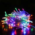 50M LED String Lights Christmas New Year Garland Decoration for Street Room House Garden Outdoor Use