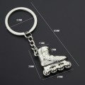 Creative Simulation Skates Keychain Personalized Pendant Gift(Red)