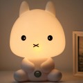 Baby Bedroom Lamps Night Light Cartoon Pets Pvc Plastic Sleep Led Kid Lamp Bulb bear(US)