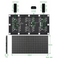 Waveshare Flexible RGB Full-color LED Matrix Panel, 2.5mm Pitch, 96x48 Pixels, Adjustable Brightness