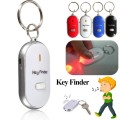 Mini LED Whistle Key Finder Flashing Beeping Remote Lost Keyfinder Locator Keyring for children(blue