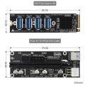 Waveshare PCIe X1 to PCIe X16 Expander, Using With M.2 to PCIe 4-Ch Expander, 24003