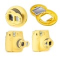 2PCS Selfie Mirror for Polaroid Mini7s / Mini8(Yellow)