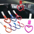 JDM Car Static Belt Decorative Warning Hanging Ring Rear Bumper Warning Ring Car Safety Hand Ring(He