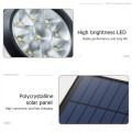 9 LEDs Solar Power Garden Lights LED Outdoor Garden Adjustable IP65 Waterproof Light(Warm White + Wh