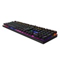 Rapoo V700S 104 Keys Mixed Color Backlight USB Wired Game Computer Without Punching Mechanical Keybo