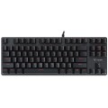 Rapoo V500 87-keys Alloy Edition Desktop Laptop Computer Game Esports Office Home Typing Metal Wired
