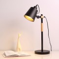 Knob Switch Reading Desk Lamp Home Decoration Lamp(Black)