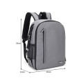 CADeN Shoulder Digital Camera Bag Outdoor Nylon Photography Backpack(Grey Small Bag)