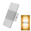 Right Angle White LED Bedroom Bedside Wall Aisle Balcony Wall Lamp, Size:2911cm(Warm Light)
