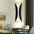 E27 LED Living Room Background Hotel Villa Corridor Bedroom Bedside Wall Lamp Large(Inside Gold Outs