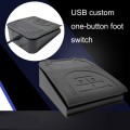 FS2017 Pcsensor USB Foot Pedal Control Switch Keyboard Adapter For Computer(Mute)