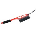 Multifunctional Car Windshield Snow Shovel Removal Brush(Red)