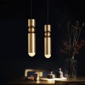 Bar Counter Modern Restaurant Bedroom Bedside Creative Personality Simple Small Chandelier, Color:Th