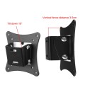 5 PCS TV Monitor Universal Stand Mini Simple Vertical Display Hanger Holder(Black)